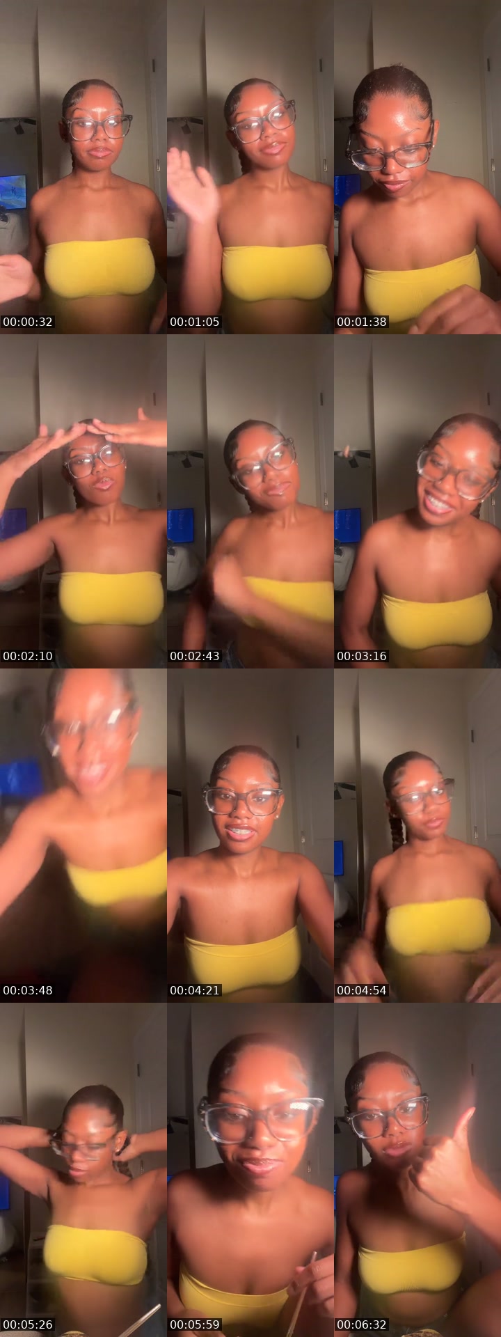TikTok live: Pinned goals by @aaliyaahhmonett