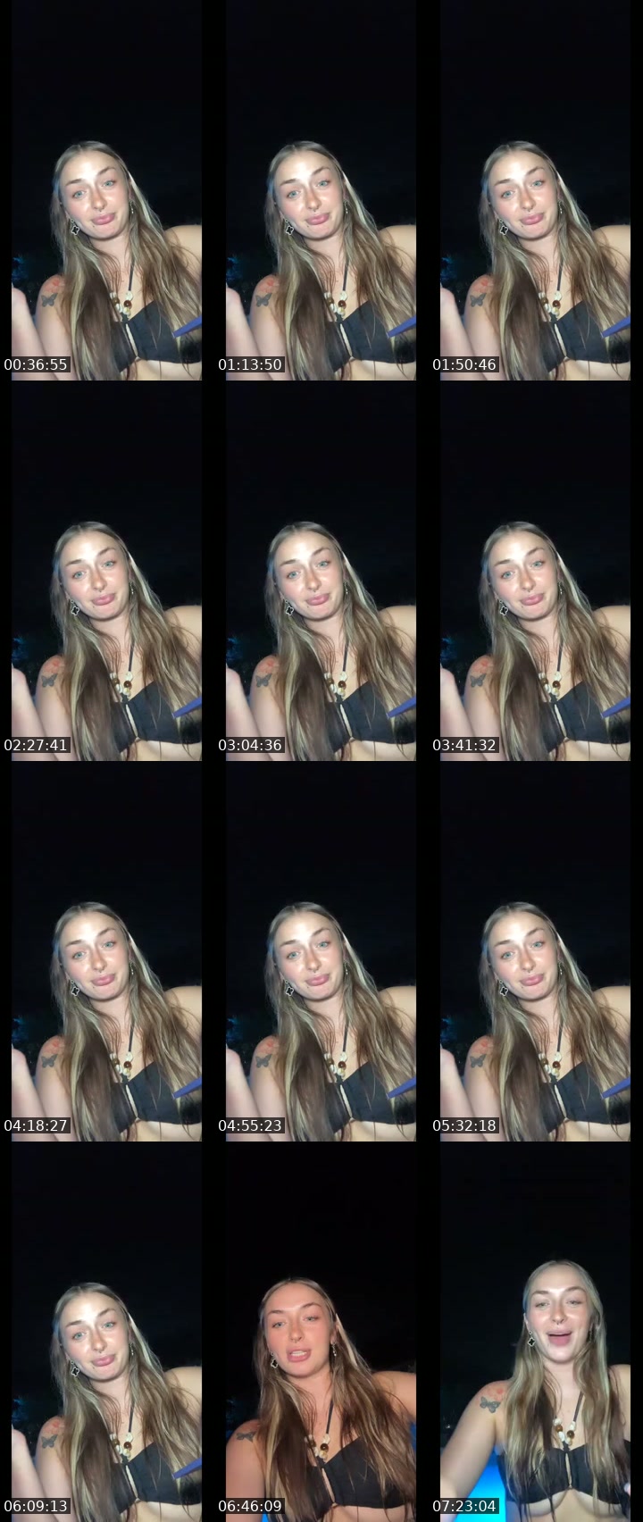 TikTok live: Hiiii by @slutfafood