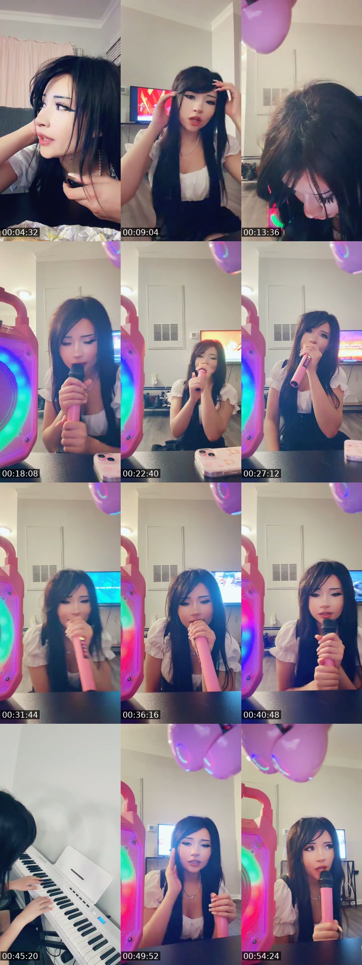 TikTok live: HOT DOG MUKBANG by @kora.aura