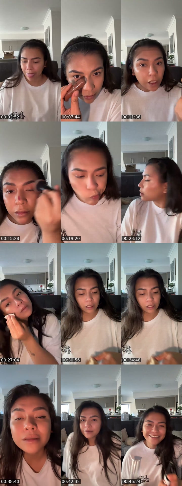 TikTok live: Grwm makeup for content 👅💦 by @candy_mintsss