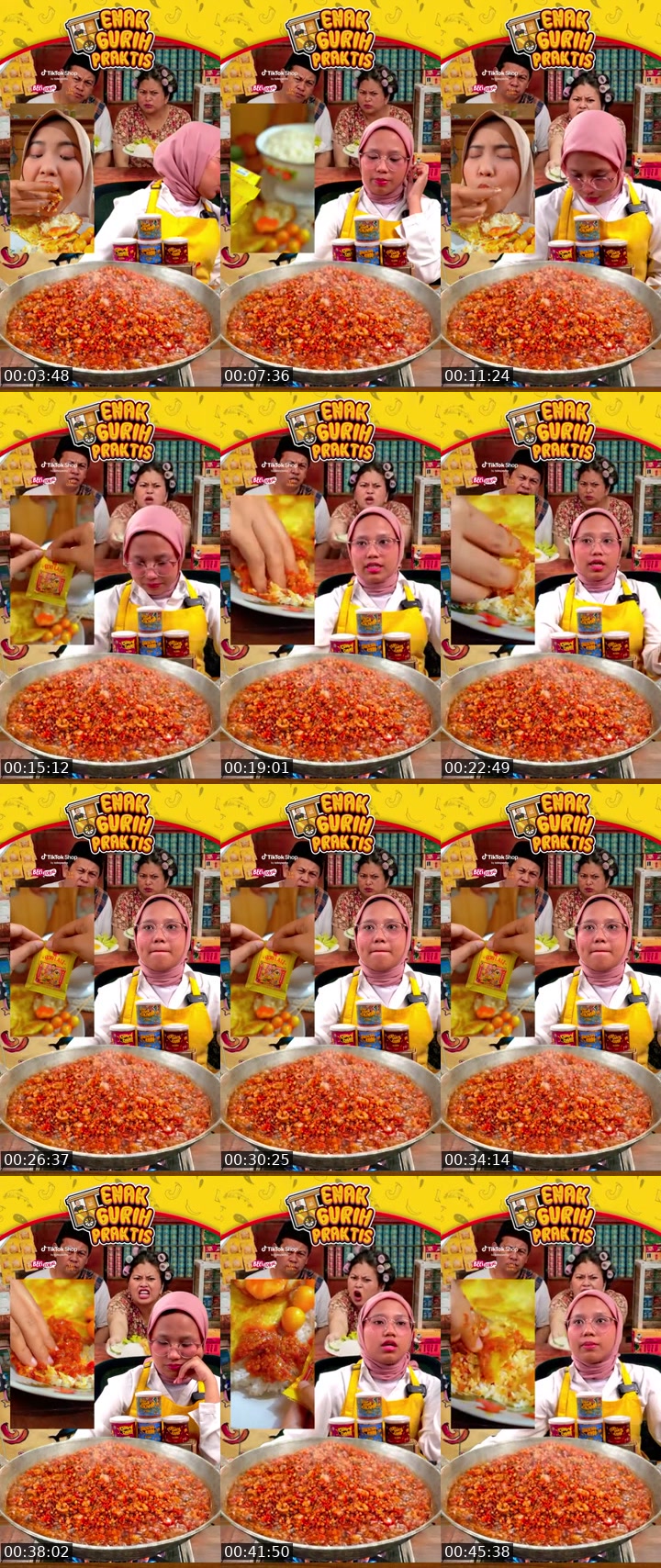 TikTok live: TEMAN MAKAN BARENG KELUARGA🌶😍 by @eatsambel