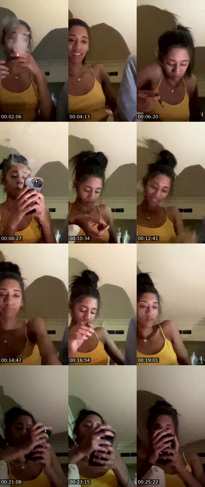 TikTok live: Smoke w me by @theonlydejah5