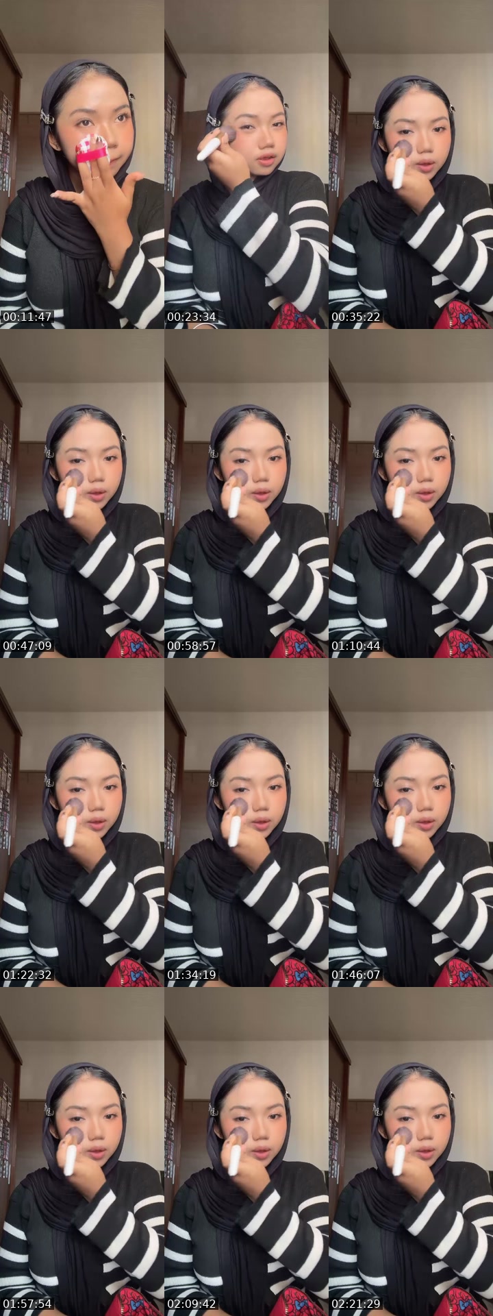 TikTok live: grwm by @yoghurtstobeli