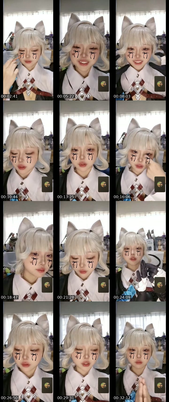 TikTok live: ⚠Cosplay 反転 by @yozora_semochi