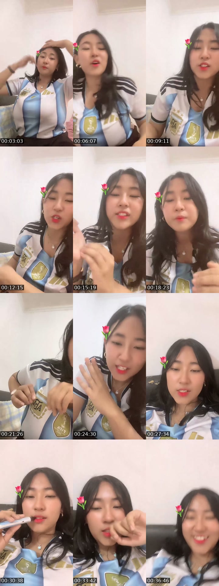 Past TikTok live: absen malam inii by @alavyou3
