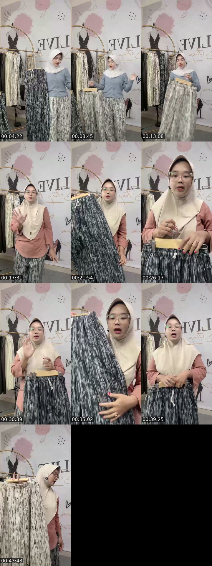 TikTok live: Diskon Celana kulot daily 🥰😍🔥 by @melindgnnt