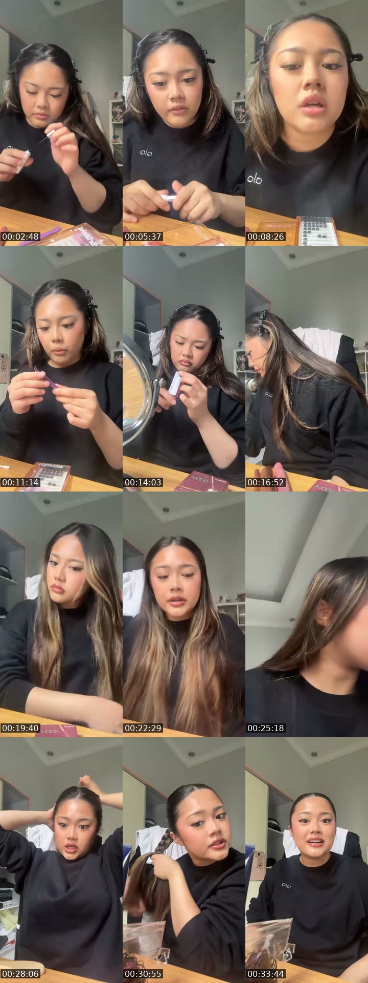 TikTok live: Grwm by @okehye