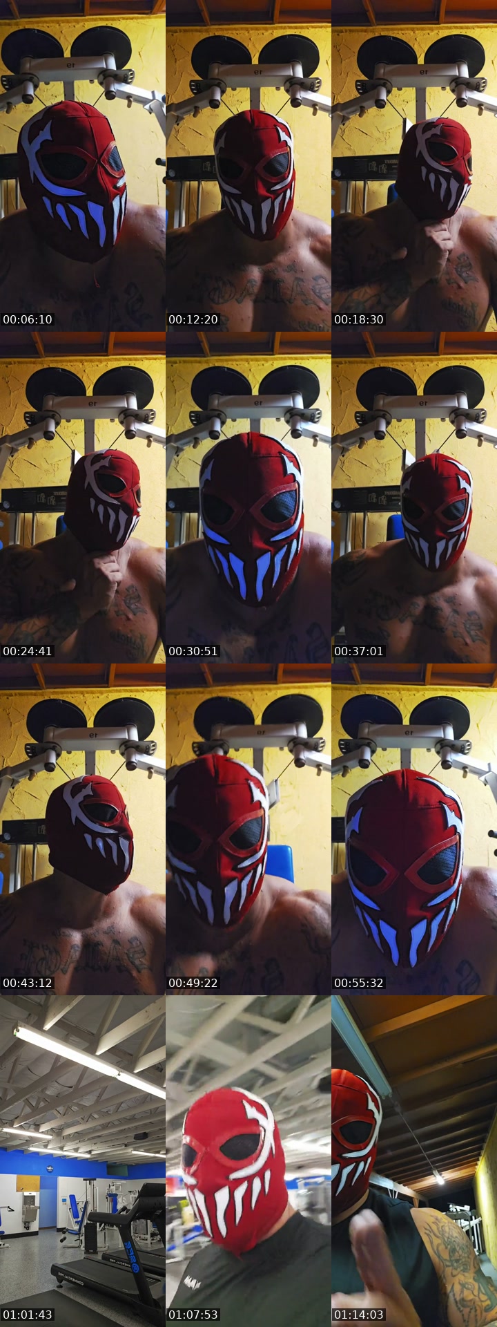 TikTok live: gym live #gym  #masktok  #summer by @cali_fit_lucha