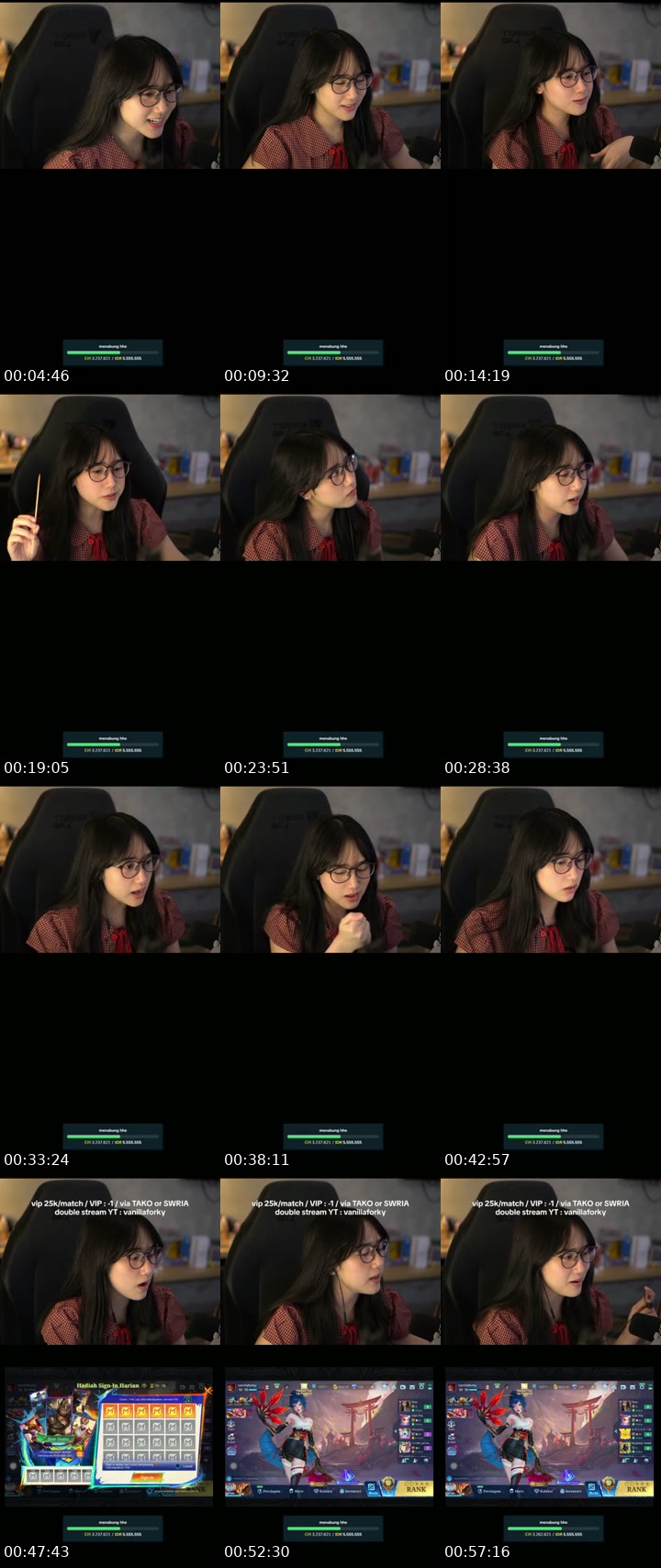 TikTok live: happy sunday~! by @vanillaforky