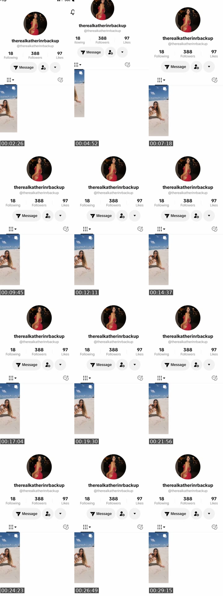 TikTok live: Follow the backup 🥳 by @therealkatherinrojas