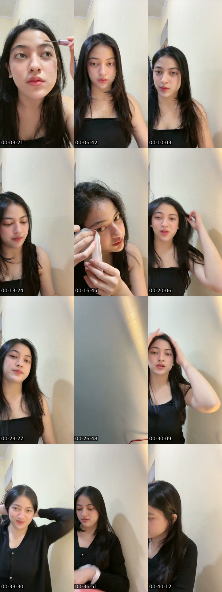 TikTok live: Grwm by @anaasvia