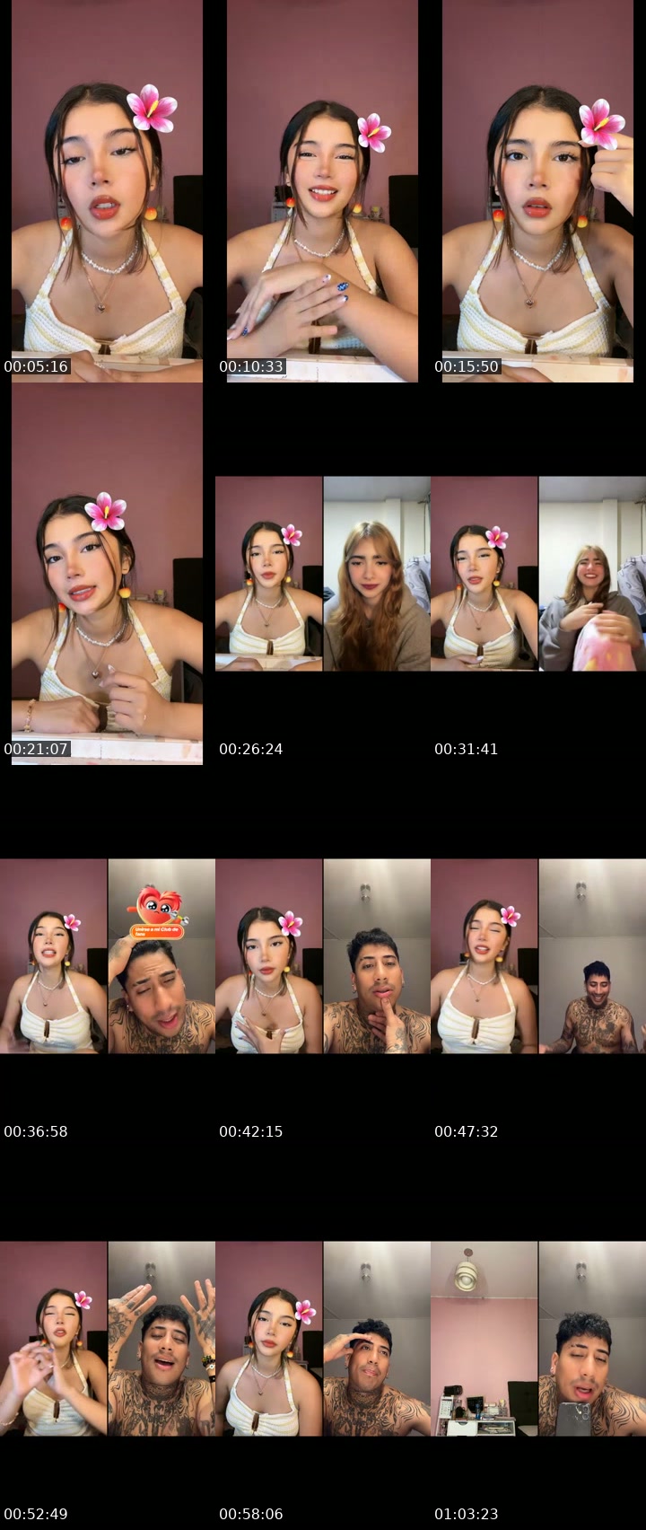TikTok live: Holi by @kyaraxlive
