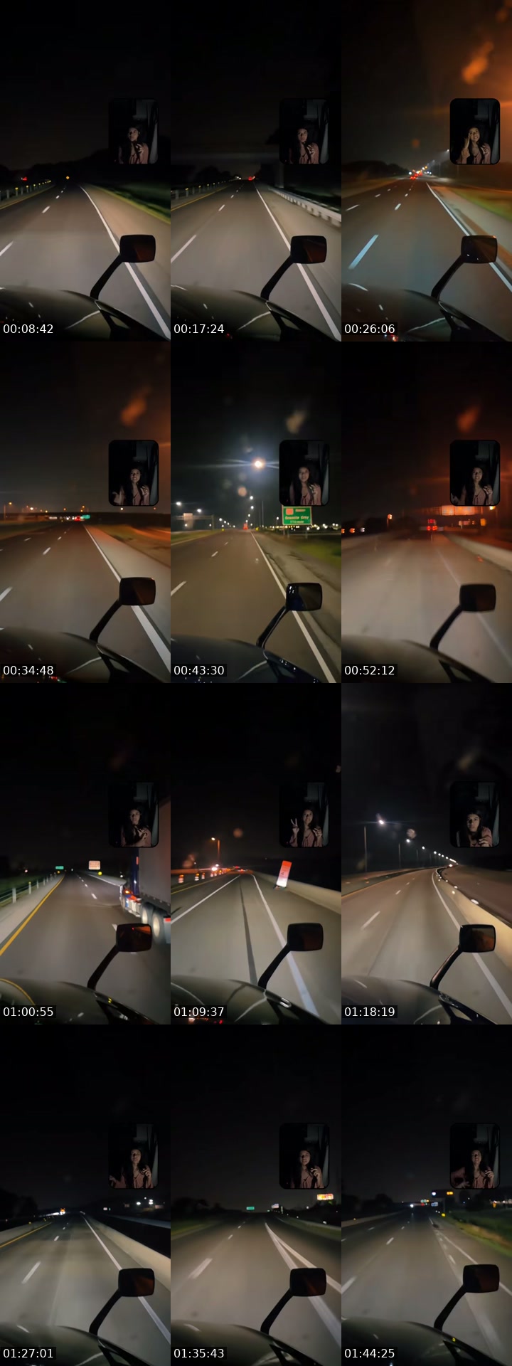 TikTok live: Passenger POV🚛💗 by @yin6863