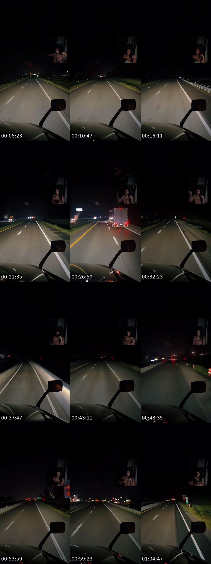TikTok live: Passenger POV🚛💗 by @yin6863