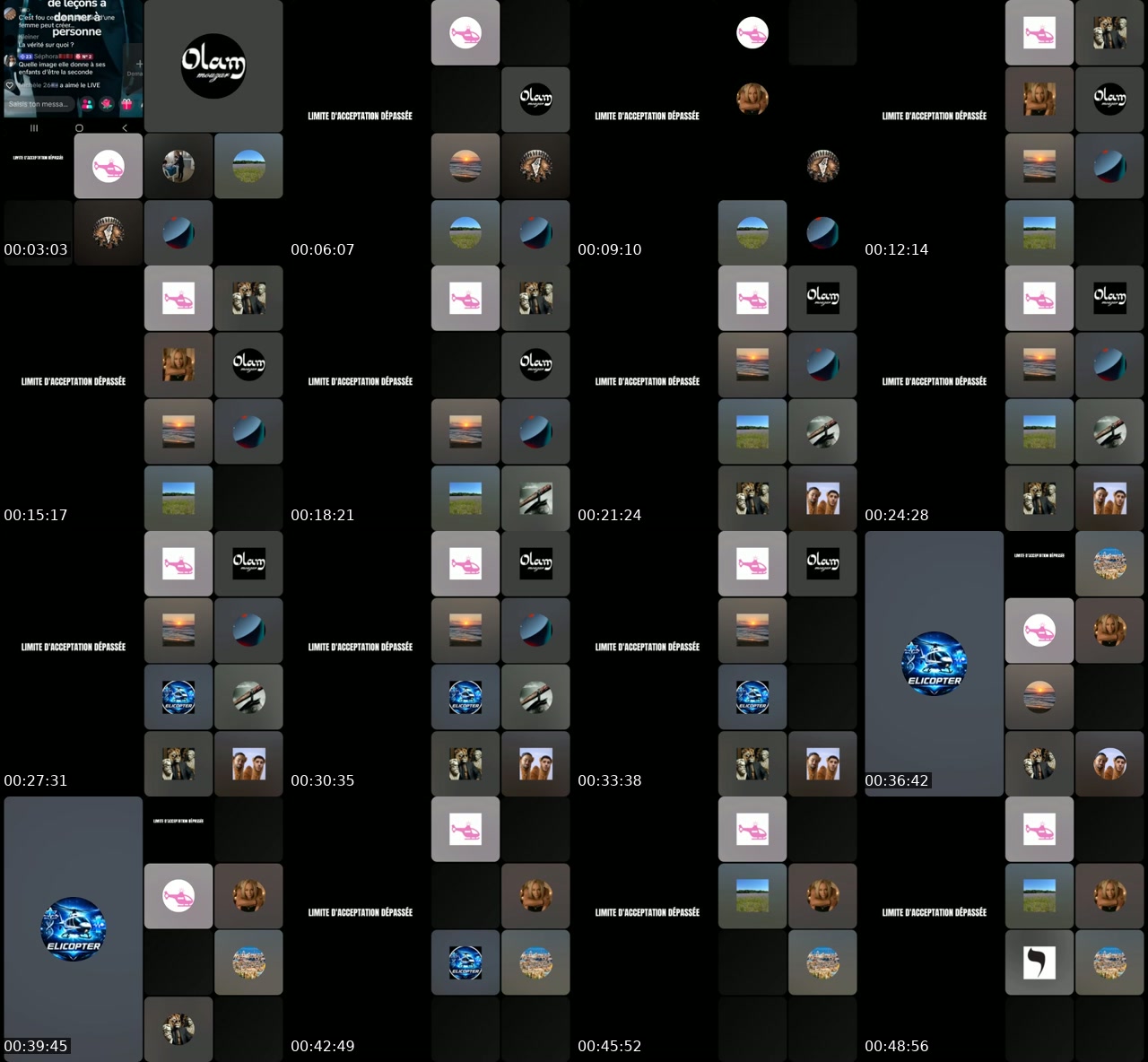 TikTok live: LIMITE D'ACCEPTATION DÉPASSÉE by @amisraelhai3.1