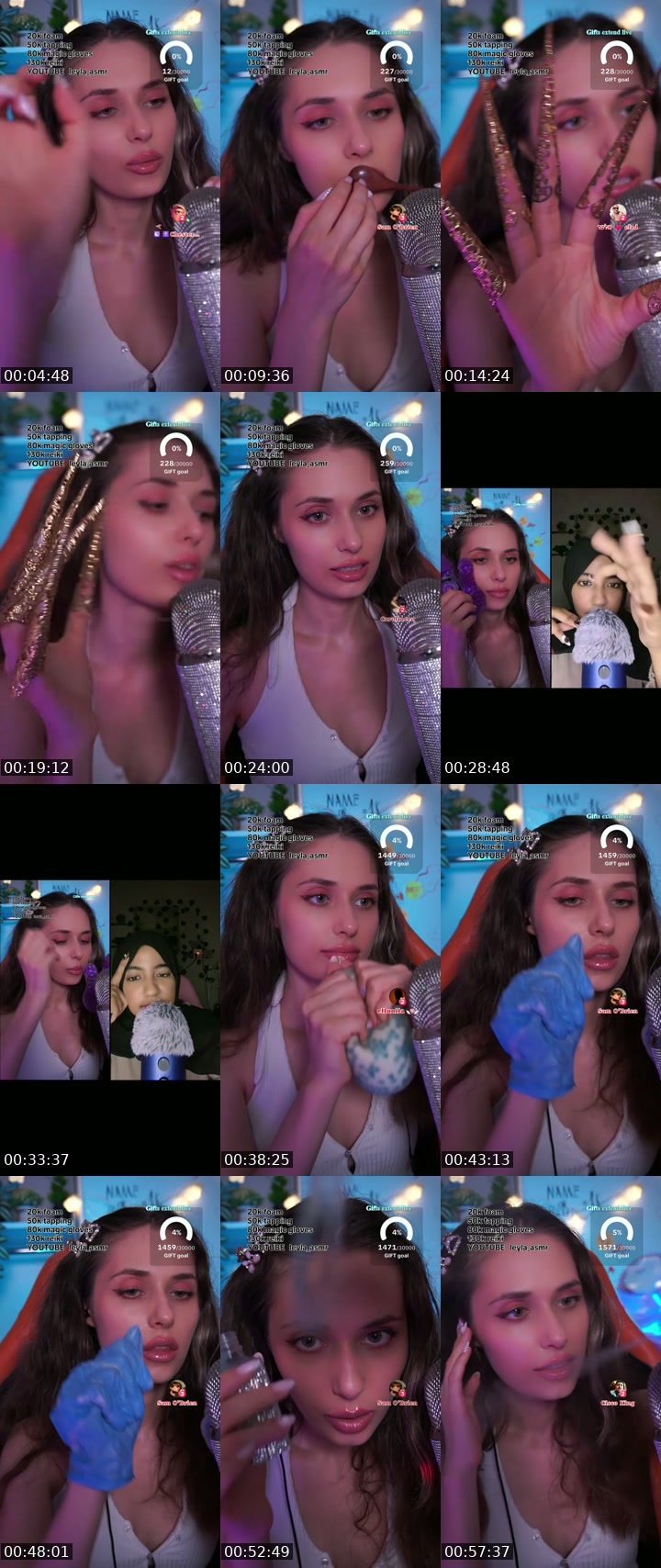 TikTok live: Breathe.listen.stay.ASMR 🤗 by @leyla_asmr5
