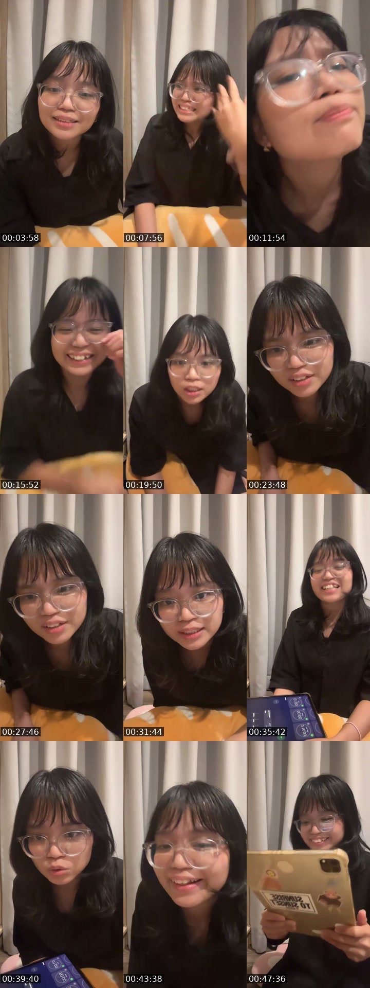Past TikTok live: siapa belum tidur? by @cristynatann