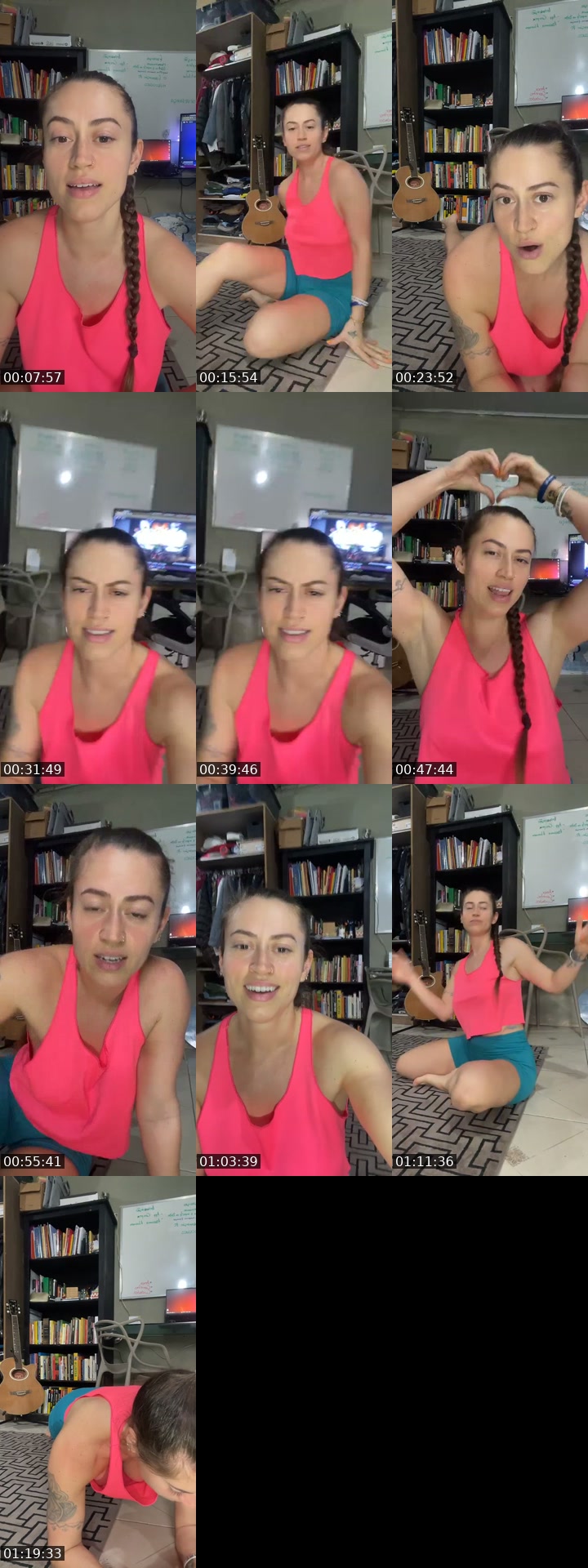 TikTok live: Treino 💪 by @andressaaassc