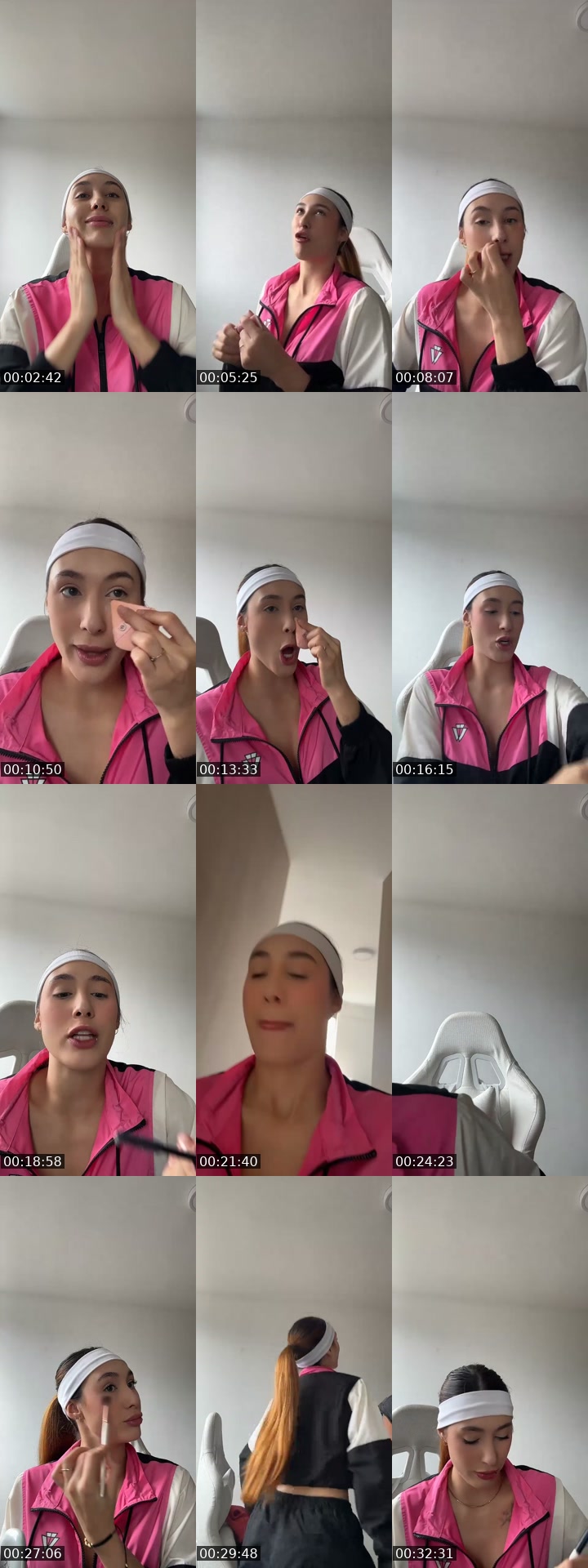 TikTok live: Makeup flash by @marianapalacio333