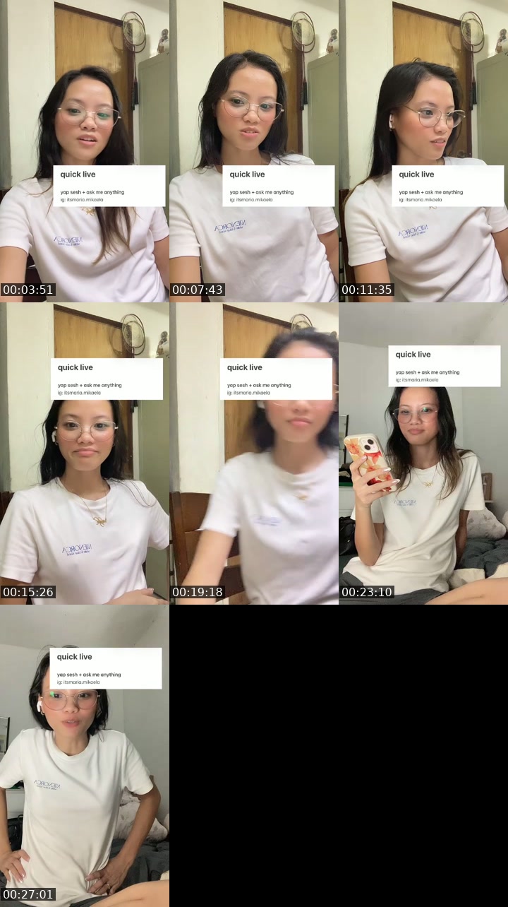 @mariamikaela888 TikTok live from 2026-07-19