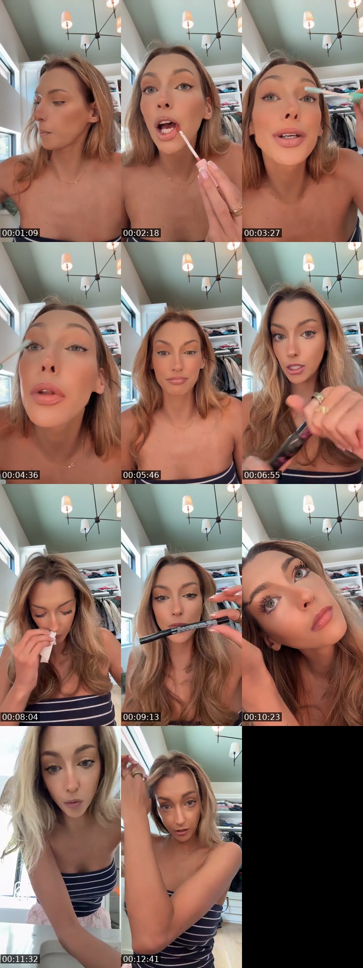 TikTok live: GRWM by @nicolewardesigns