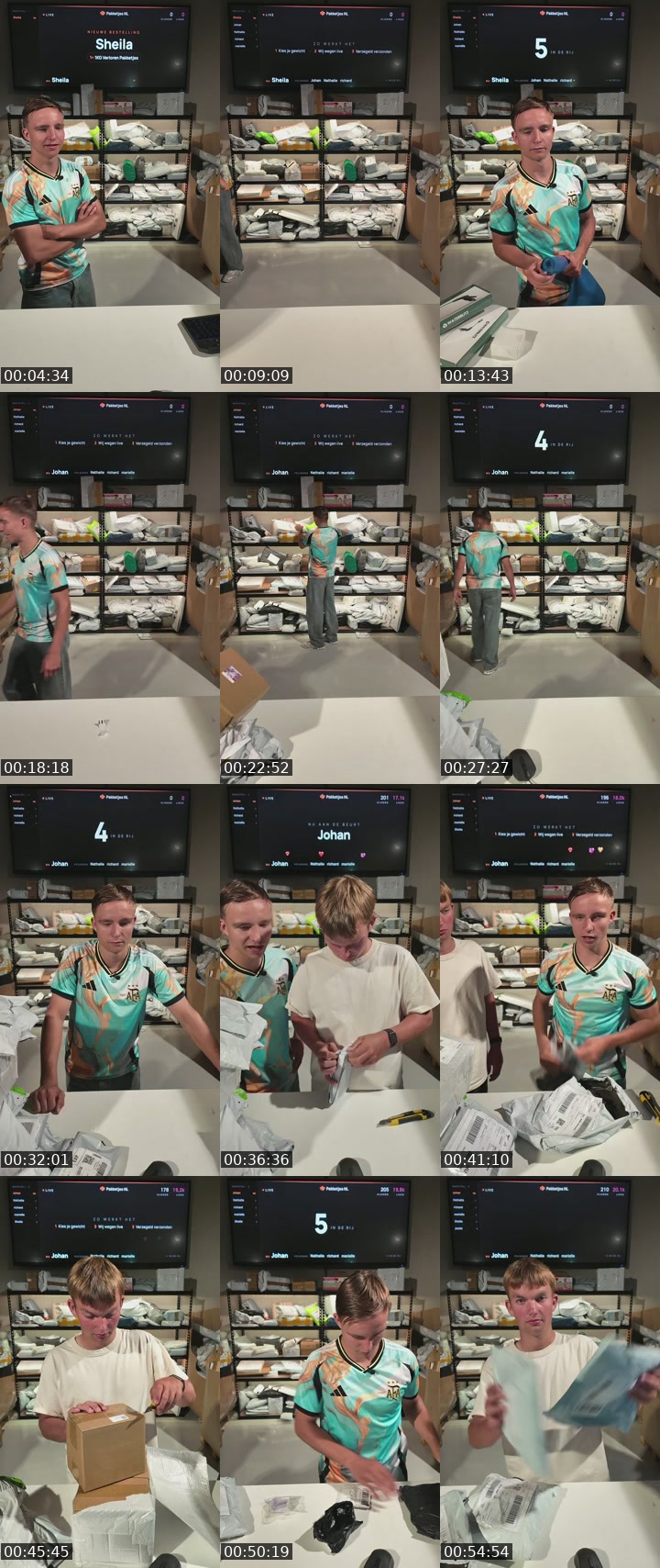 TikTok live: Pakketjes openen! by @pakketjesdotnl