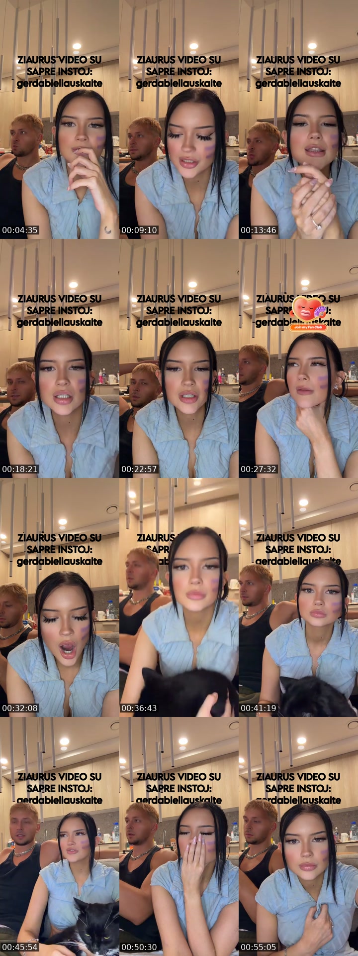 TikTok live: su sapre judesys by @gerdabielxo