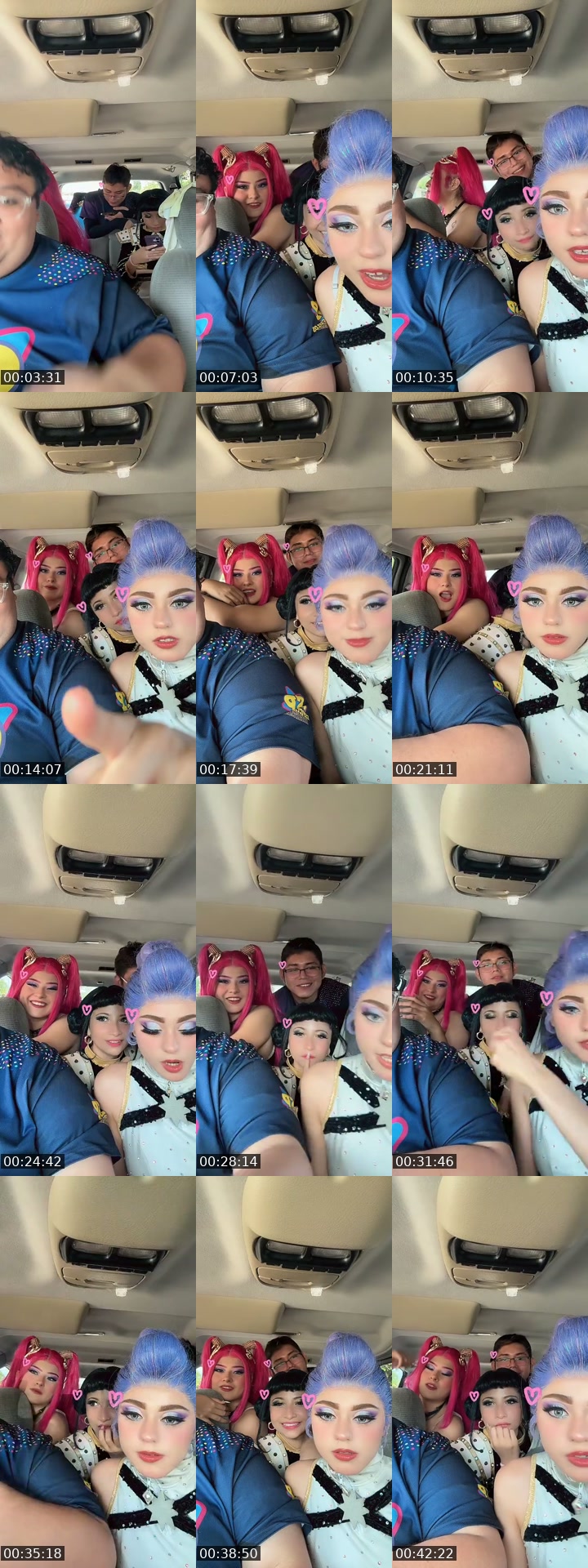 TikTok live: Show de Huntrix ✨ by @joseph_em_animador
