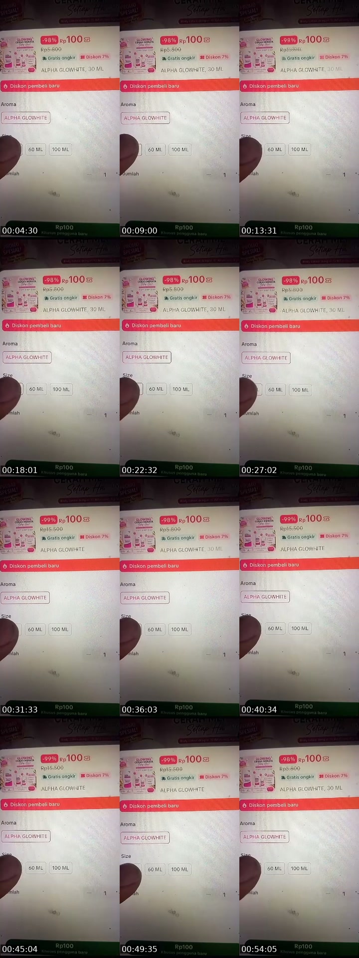 TikTok live: PROMO AMBYAR by @nona.cahaya7