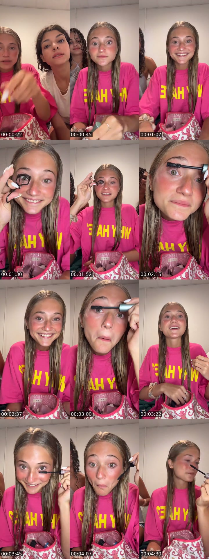 TikTok live: grwm by @allegrasgrwm