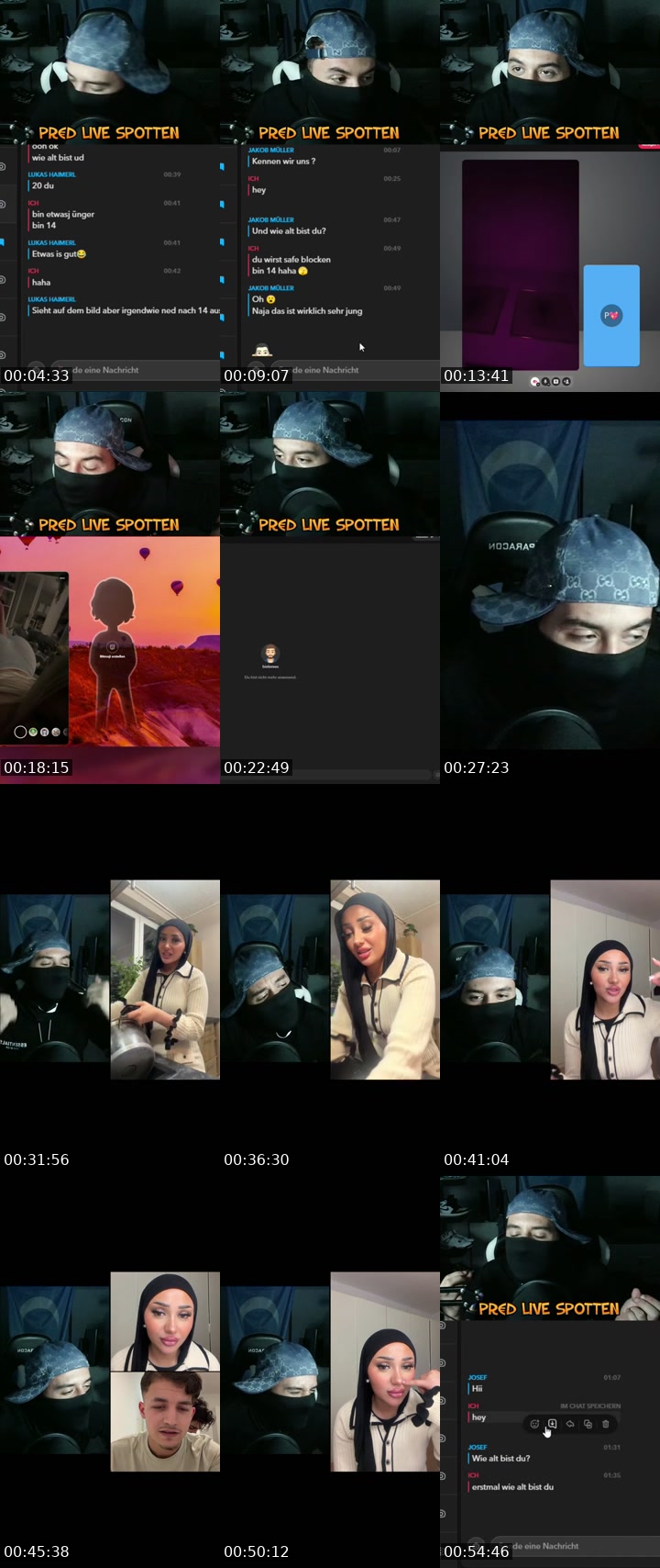 TikTok live: PR€D CATCHING by @xyaessinnn