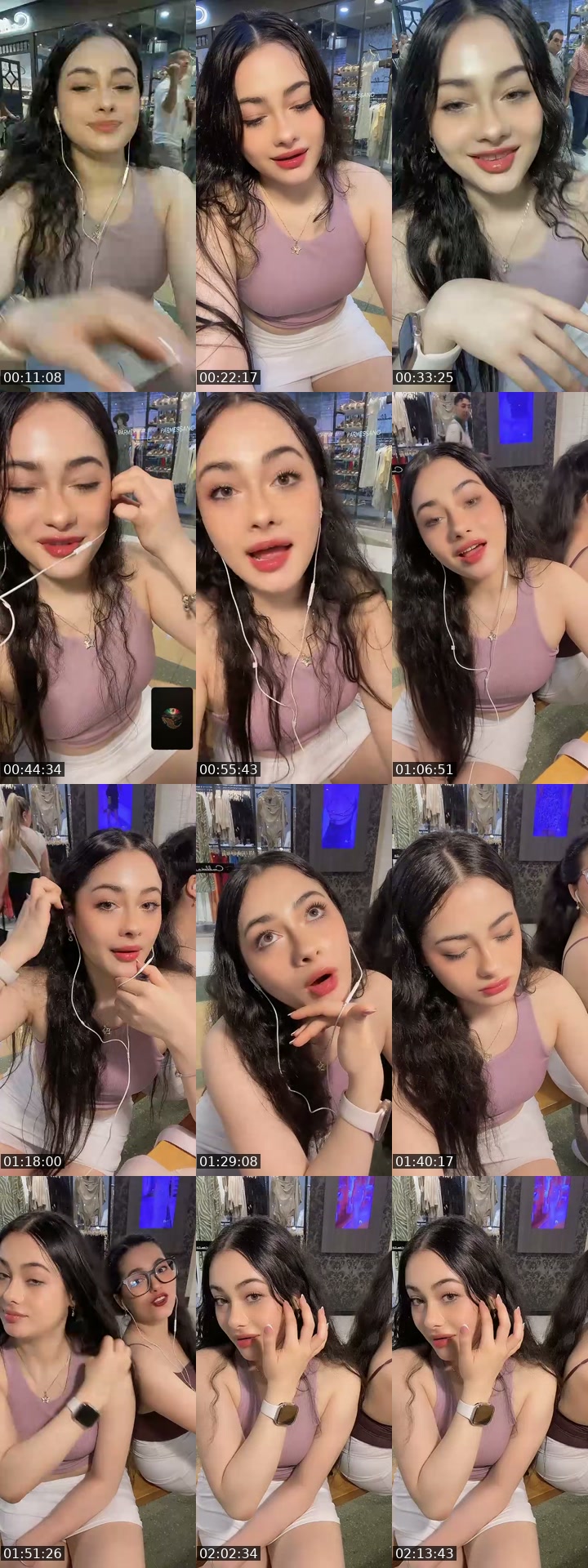 TikTok live: After gym by @karennn2021