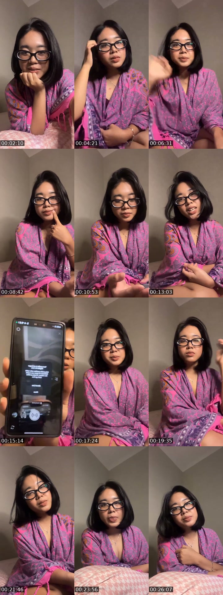 TikTok live: saranin lingerie dong by @florasentris