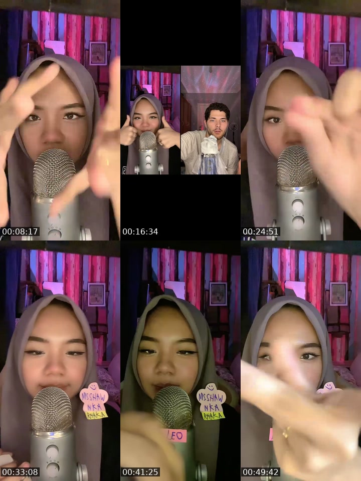 TikTok live: Asmr Relax 🩷 by @sintaasmr1702