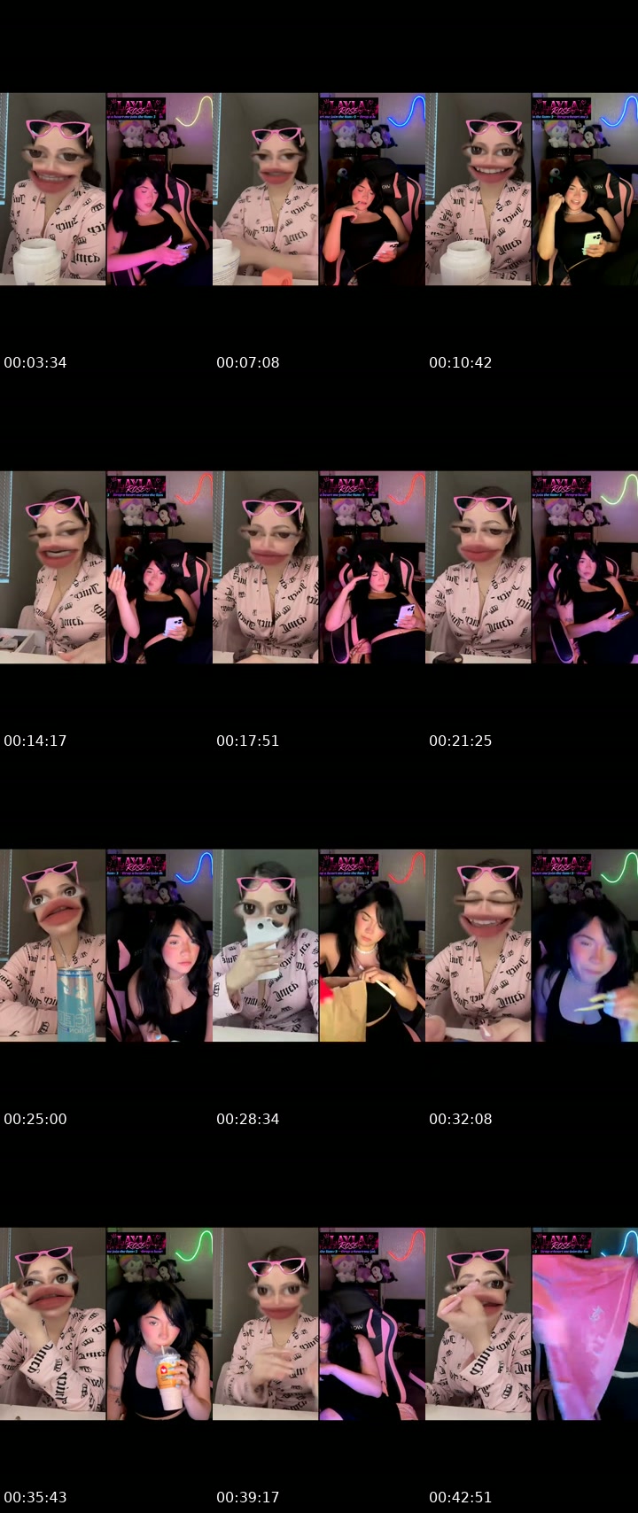 TikTok live: grwm 🤍 by @keepinupwithrora