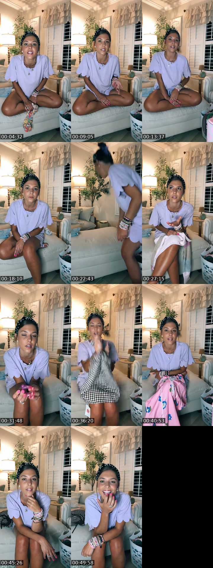 TikTok live: Mom of 9! Laundry  🎀 by @nicoletta5507