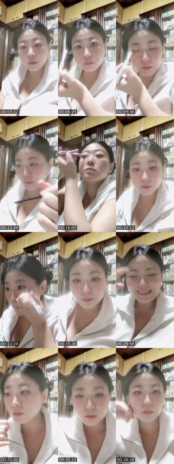TikTok live: 雑談メイク by @aoi.usagi4869