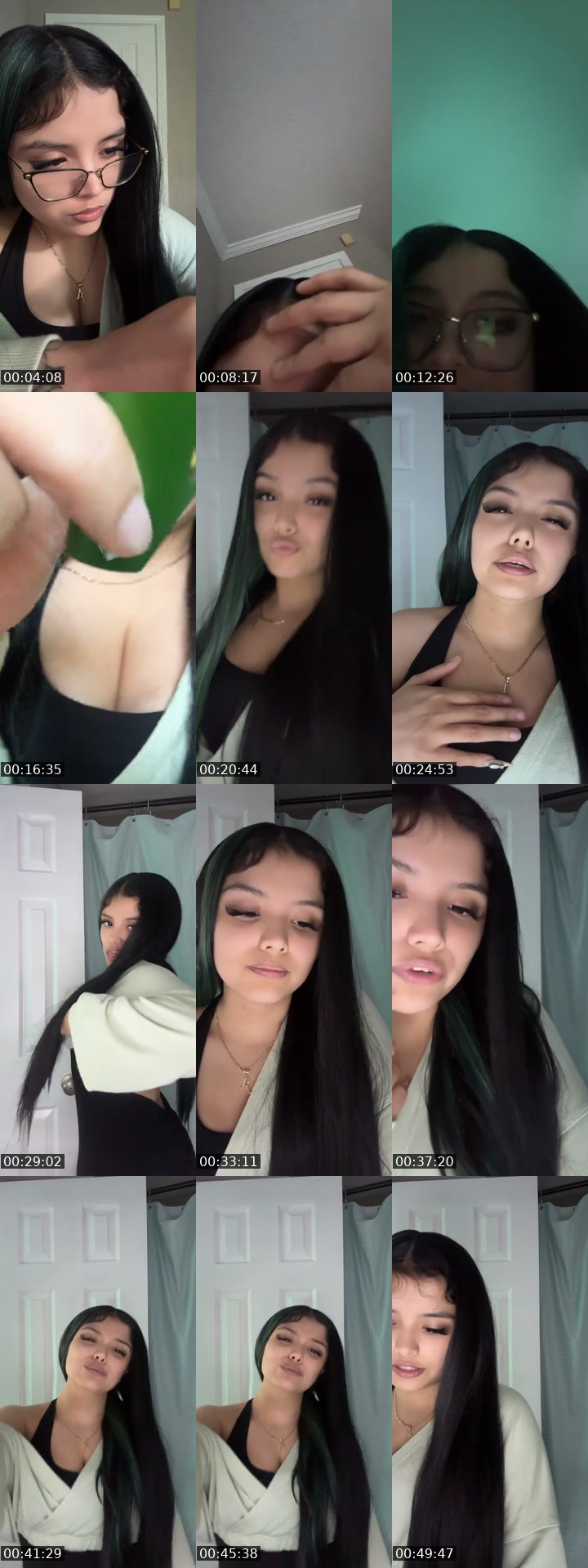 TikTok live: GRWM FOR WORK 😩 by @its.bixangi