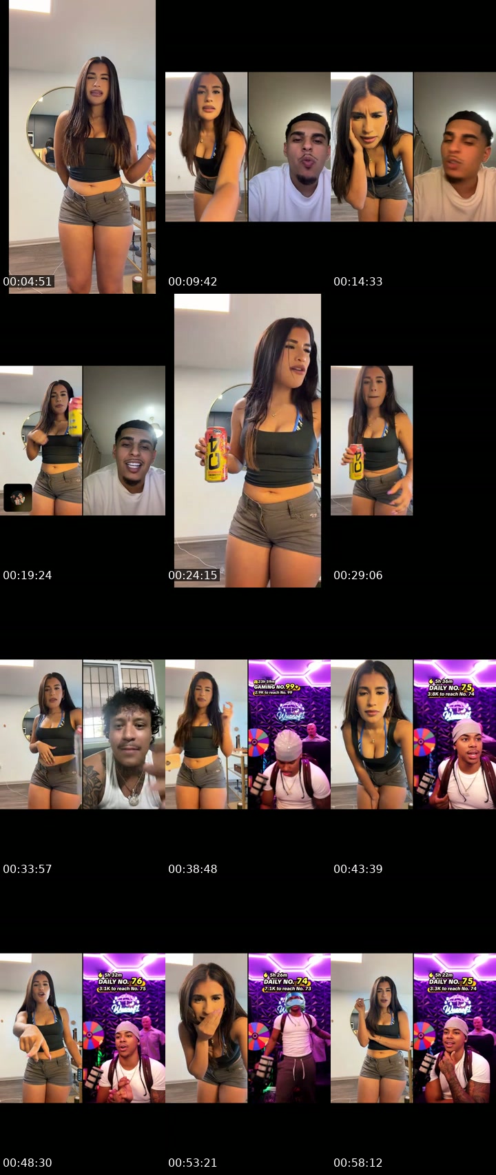 TikTok live: IM IN LA by @sillyashx