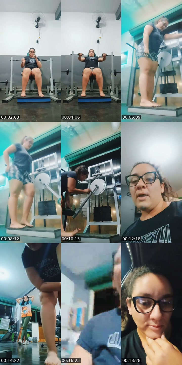 TikTok live: na academia 🏋🏻‍♀️ by @luisacorazza5