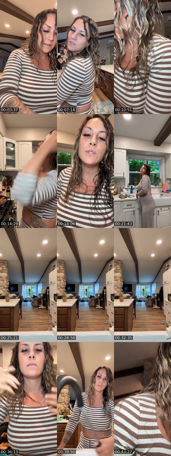 TikTok live: Come cook w me 🥰 by @misstmariee