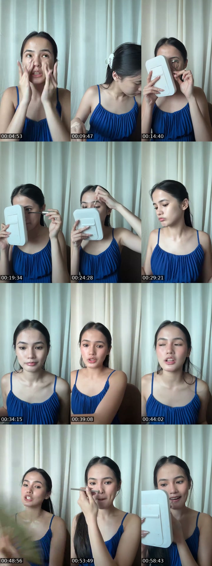 TikTok live: grwm by @samantha.cadyy
