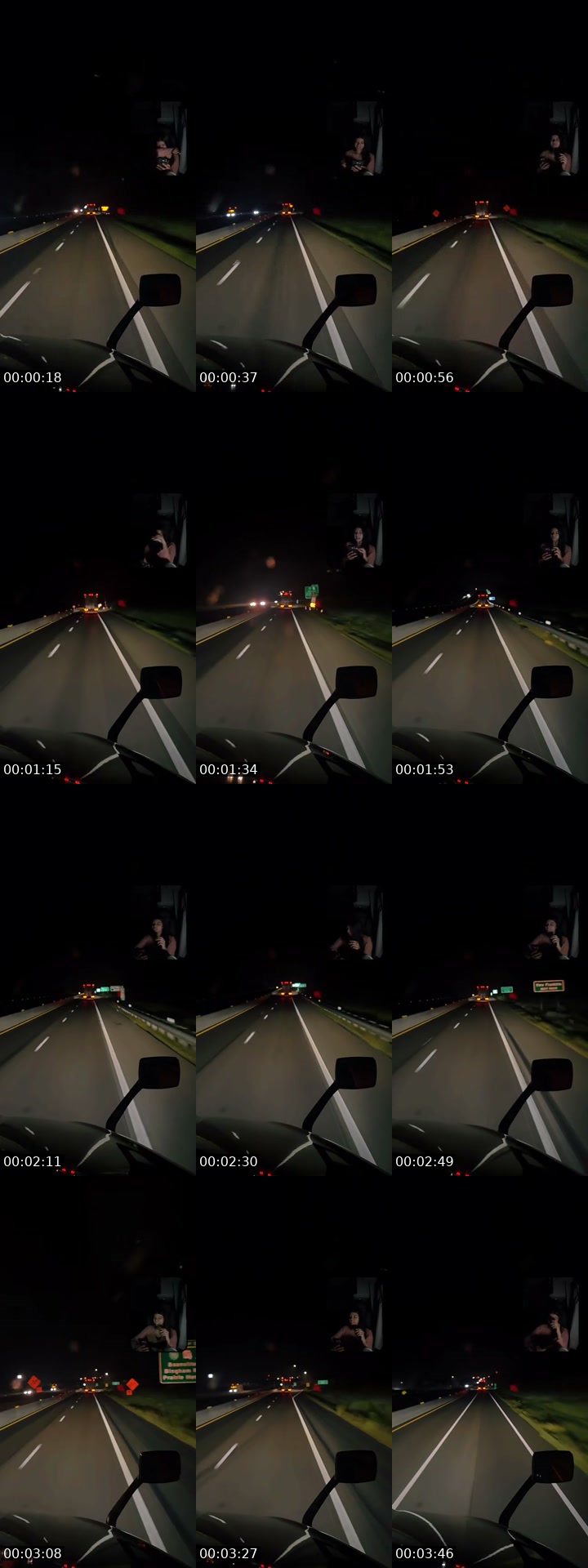 TikTok live: Passenger POV🚛💗 by @yin6863