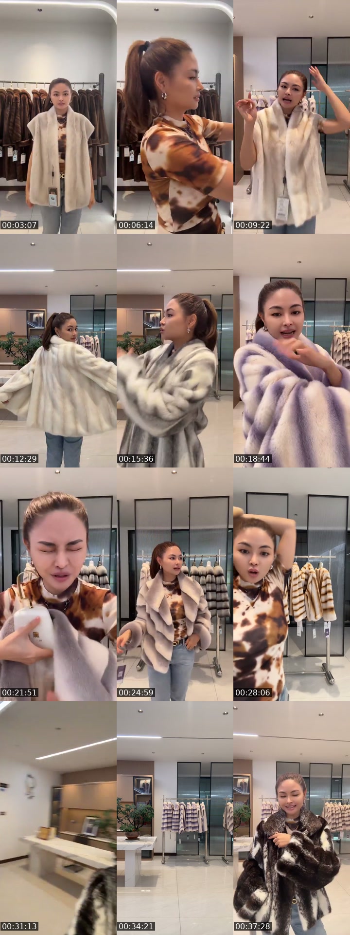 TikTok live: Mink by @hermisfur