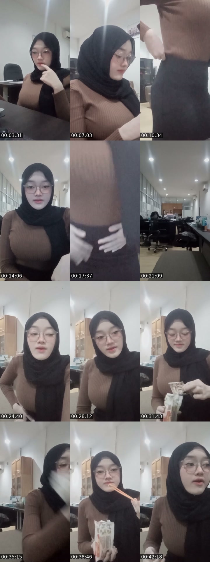 TikTok live: Temenin kerja by @miskuyz