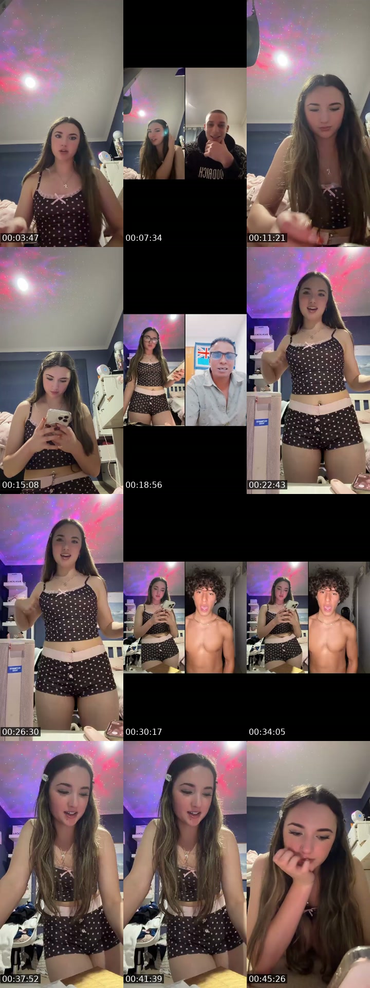 New Zealand TikTok live: birthday at 12am 🎀 by @_katie.watson