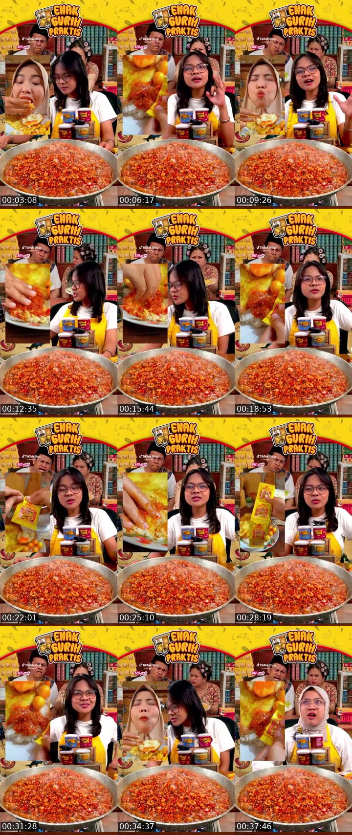 TikTok live: TEMAN MAKAN BARENG KELUARGA🌶😍 by @eatsambel