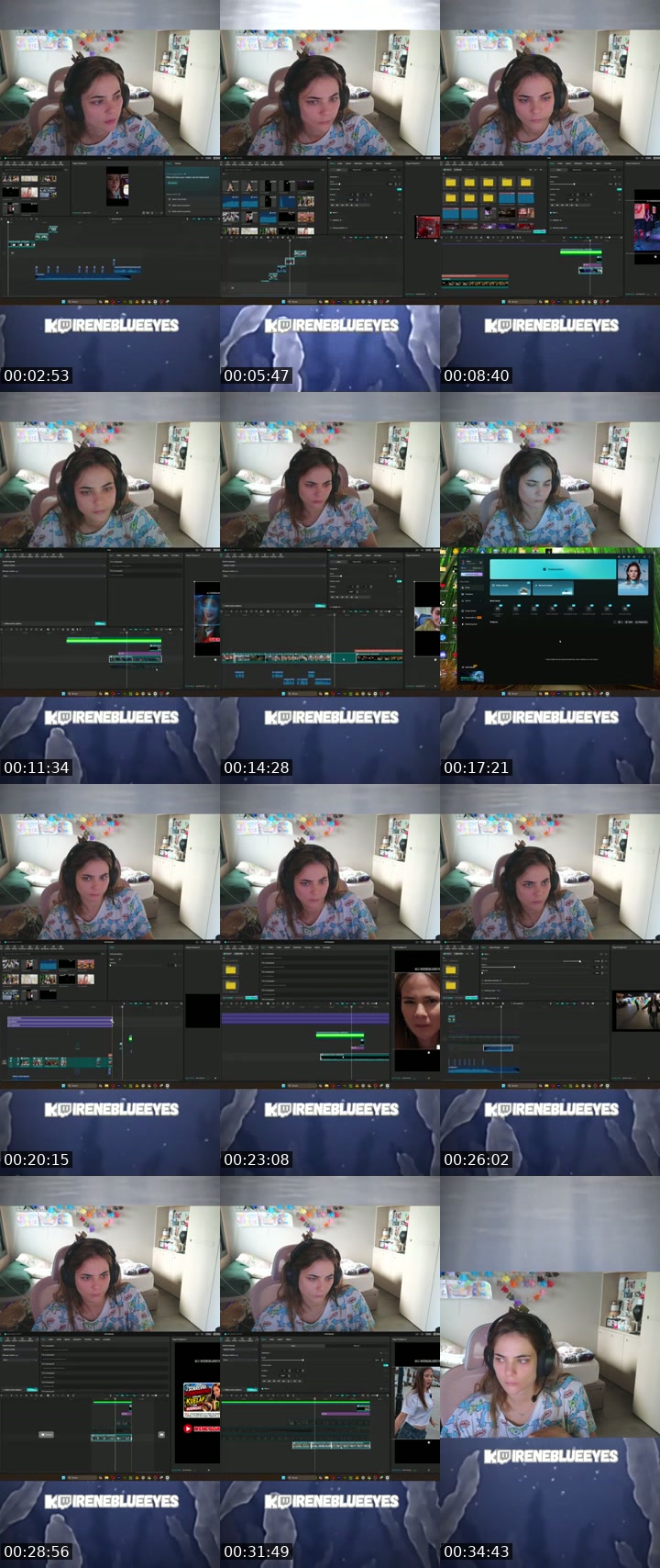 TikTok live: WORKING by @irene.blueeyes