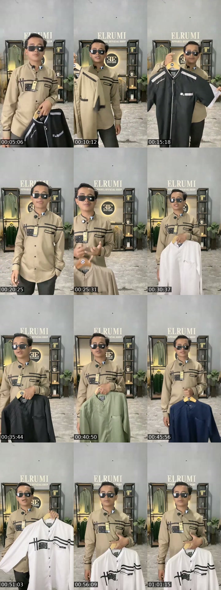 TikTok live: Promo baju koko pria by @elrumi_apparel_official