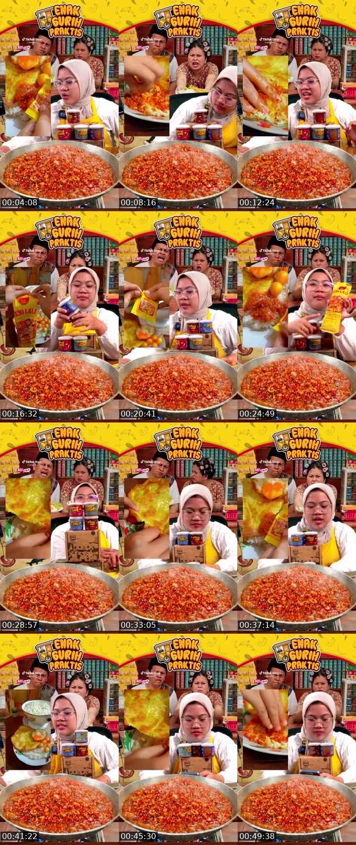TikTok live: TEMAN MAKAN BARENG KELUARGA🌶😍 by @eatsambel